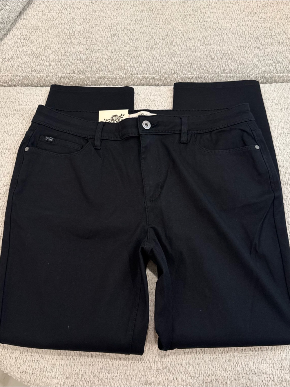 NWT Jachs Girlfriend Straight Leg Ankle Pants - Picture 3 of 5